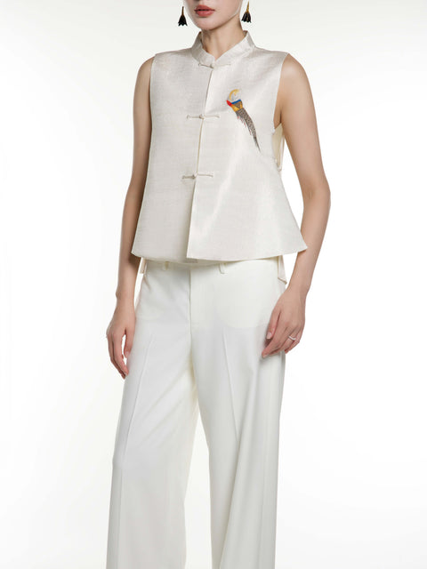 Hand Made Silk Vest