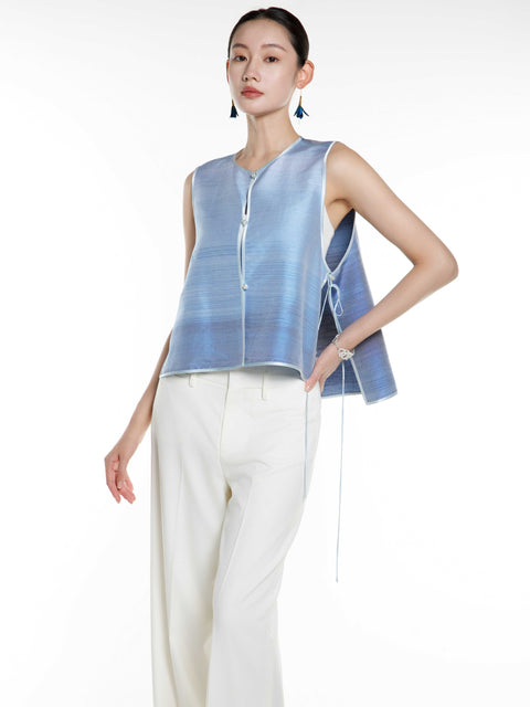 Hand Made Silk Vest