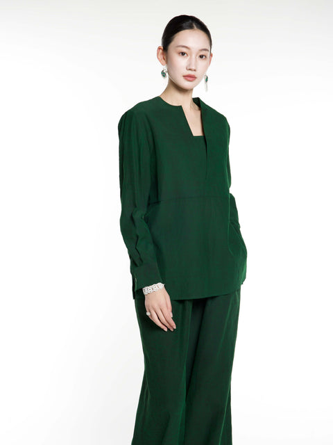 Heritage Silk V Top