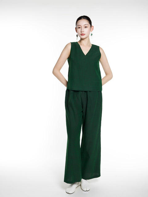 Heritage Silk Tank Top