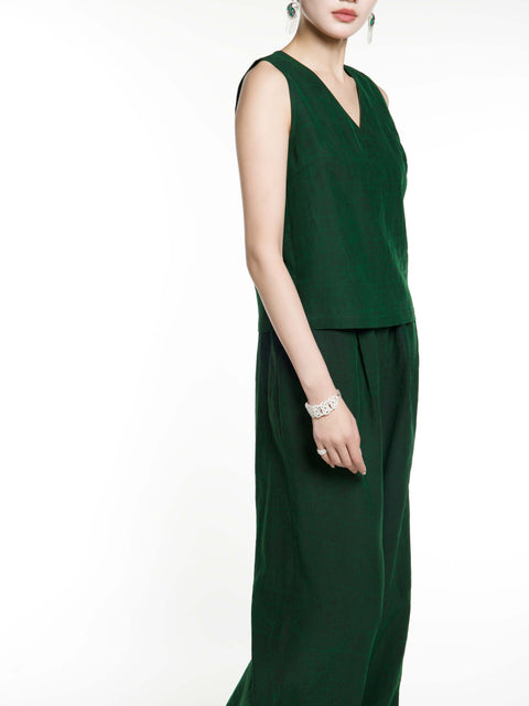Heritage Silk Tank Top