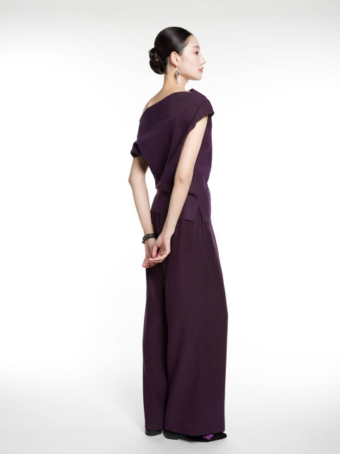 Heritage Silk Slit Top