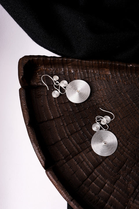 Water Vortex · Flowing Earrings