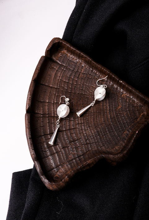Water Vortex · Retrograde Earrings