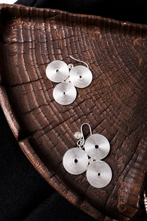 Water Vortex · Gentle Wave Earrings