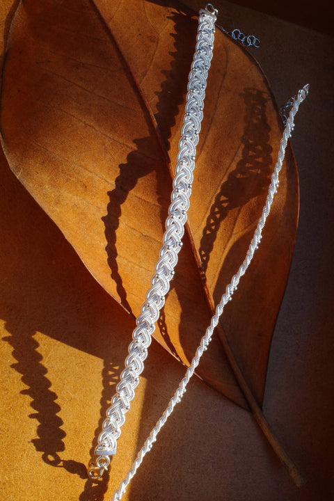 Stream Weave · Braided Bracelet
