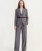 Belted Blazer with Frog Knots