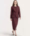 Round Neck Suit Jacket with Frog Buttons