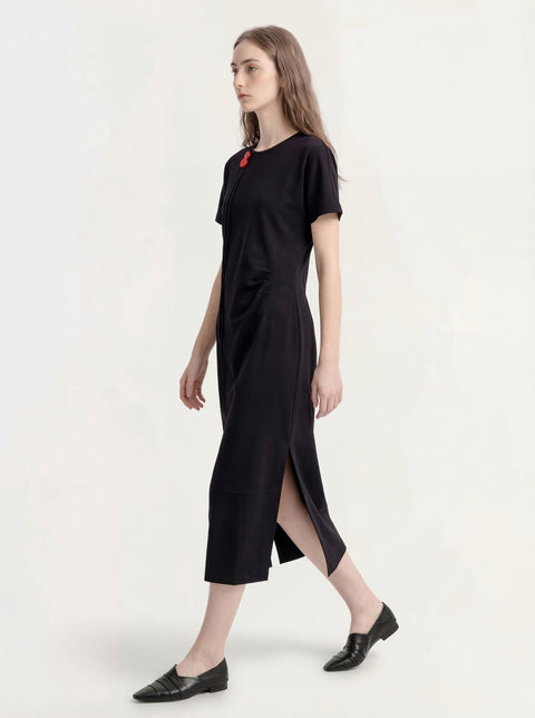 New Chinese Style Dress with Frog Buttons