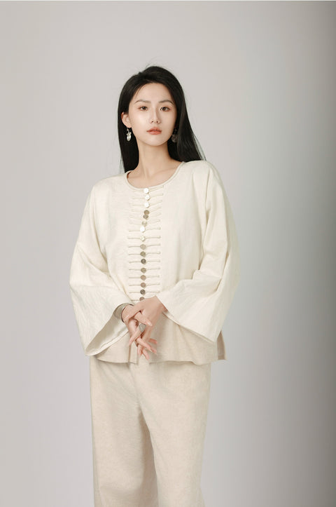 Chinese-Style Single-Breasted Vest