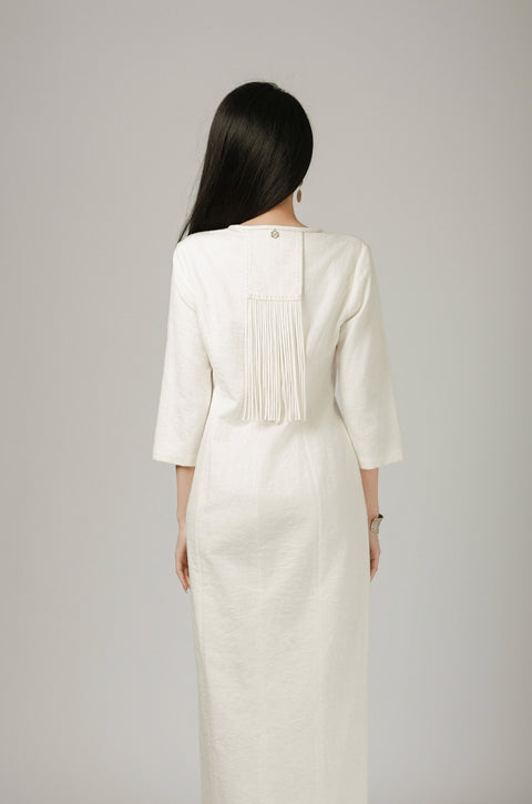 Solid Color Chinese-Style Qipao